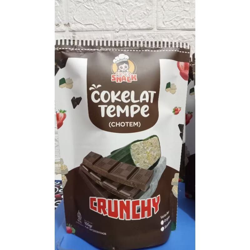 

coklat tempe crunchy 100gram