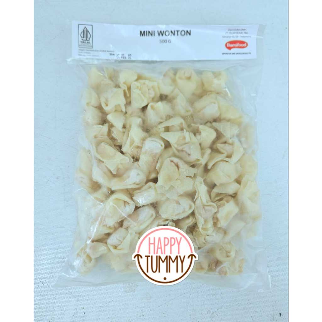 

Mini wonton 500gr bumifood pangsit beku frozen