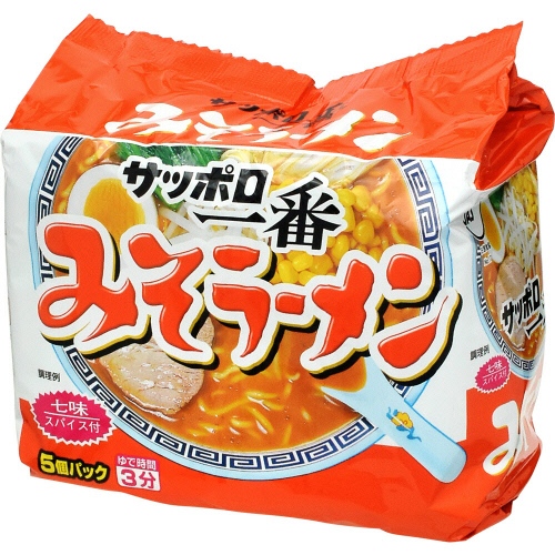 

Ichiban Miso Ramen / Mi Instan 500 Gr isi 5 Pcs