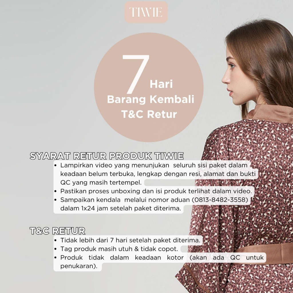 Tiwie Pengait BH Tambahan 036 Bra extension Kait 5 Berkualitas Nyaman