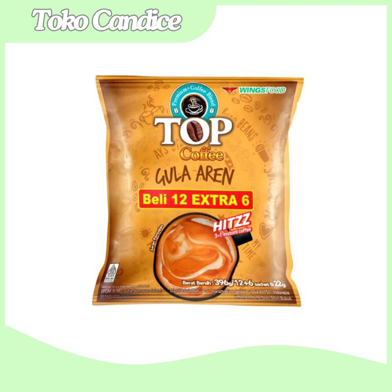 

Top Coffee Gula Aren 396 Gr (1 bag/18 sachet)