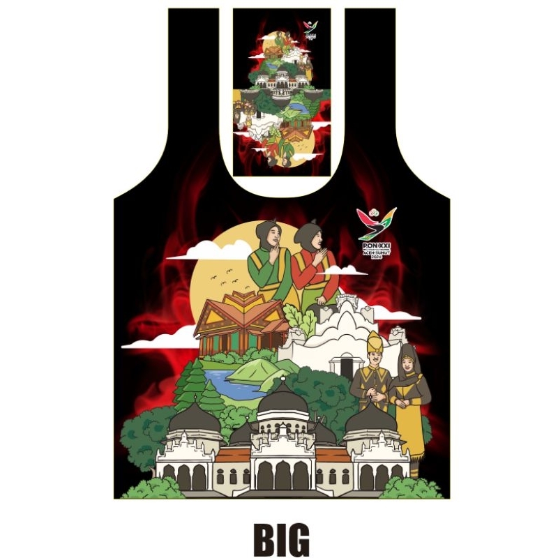 souvenir pon aceh sumut tas totebag tas blanjaan