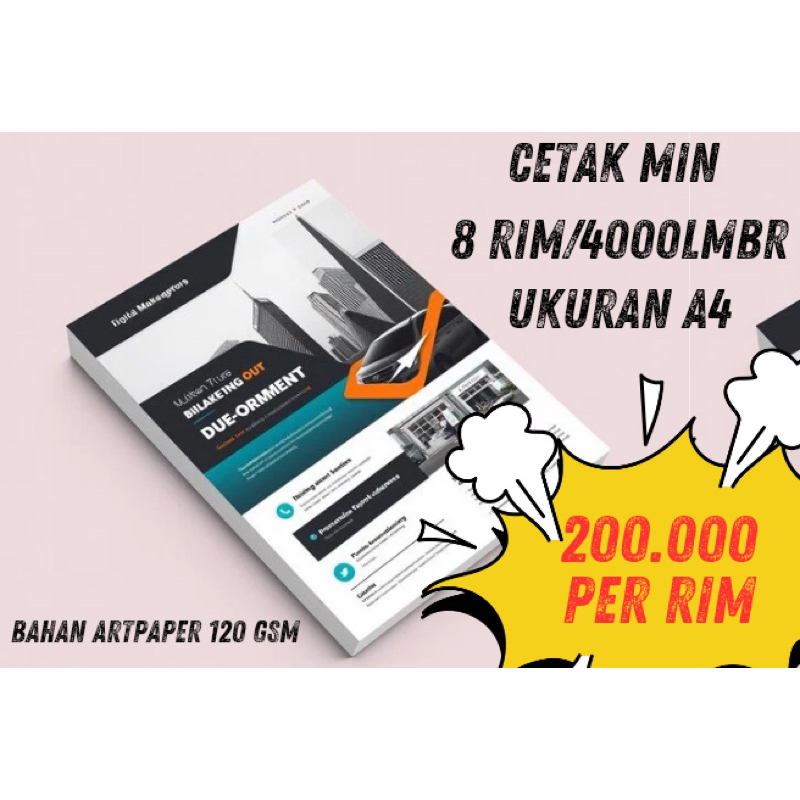 

CETAK MIN 8 rim | Harga per Rim