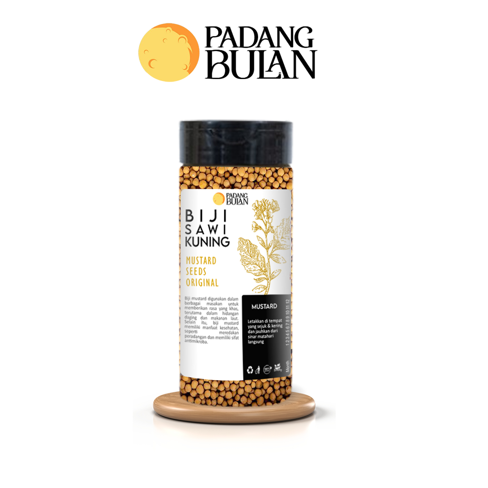 

Yellow Mustard 50gr Yellow Mustard Seeds Premium - Padangbulan