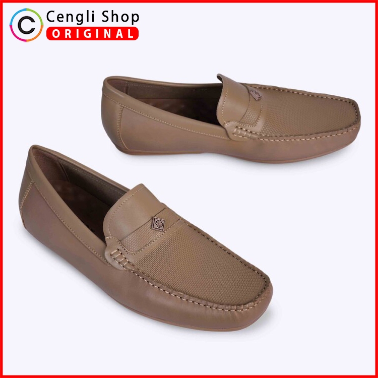 SEPATU EVERBEST PRIA TERBARU ORIGINAL PANSUS LOAFER COKLAT EM54