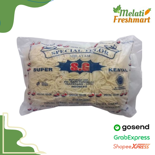 

Mie Ayam Mentah 500gr - Melati Freshmart
