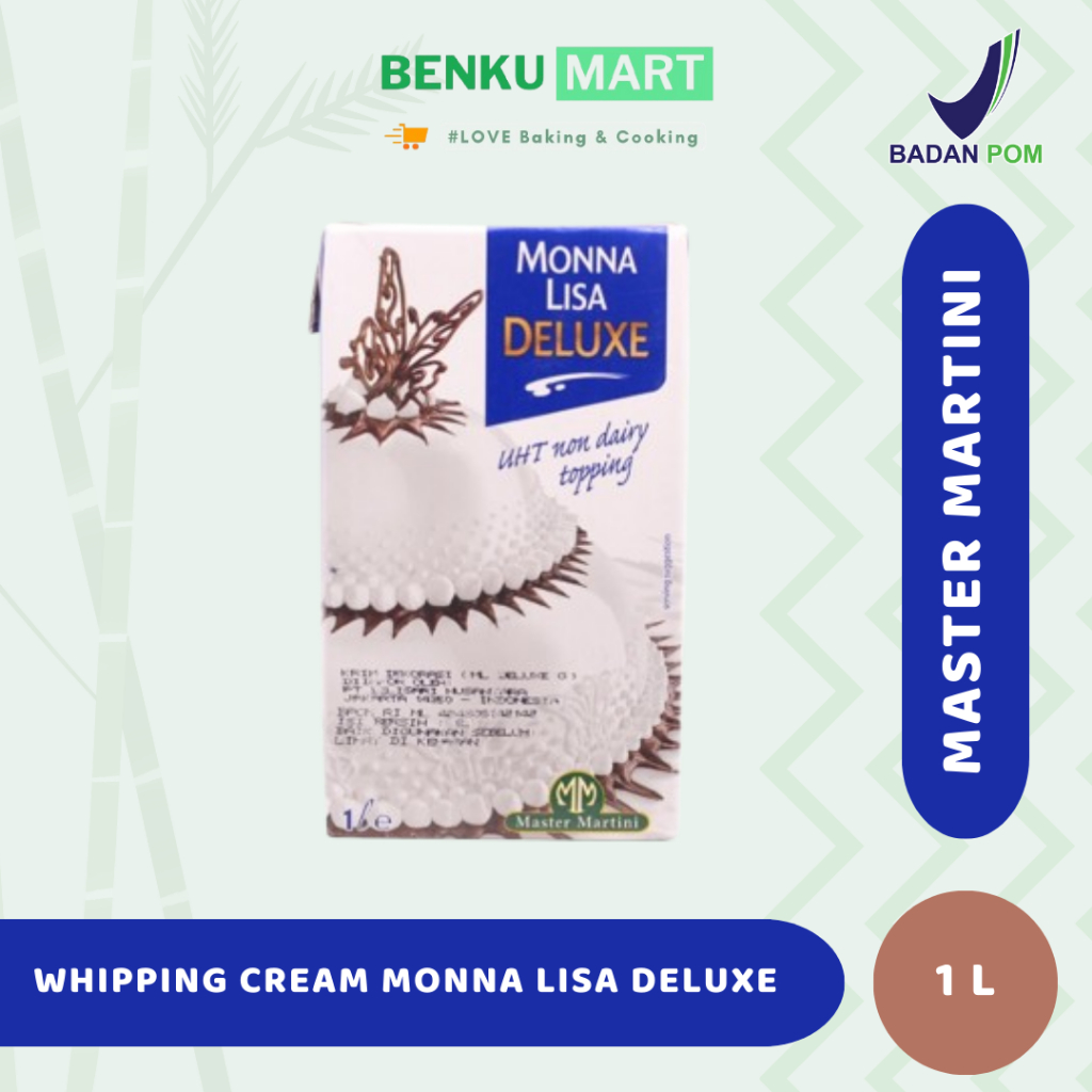 

Monna Lisa DELUXE G Whipping Cream 1L | Monnalisa Deluxe 1 Liter