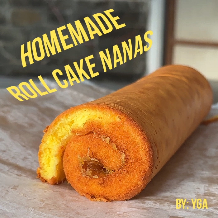 

HOMEMADE ROLL CAKE NANAS FULL WIJSMAN / BOLU GULUNG