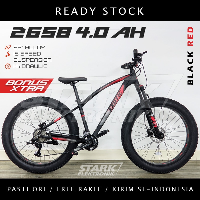 Exotic ET 2658 4.0 AH MTB Mountain Bike Sepeda Gunung Pacific BAN BESAR