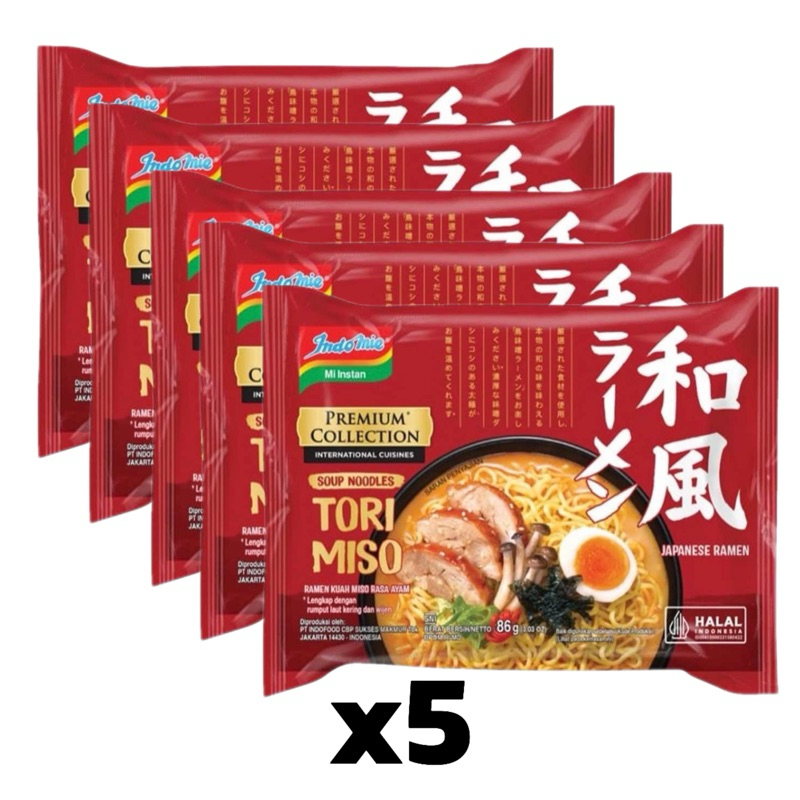 

indomie tori miso (5pcs)