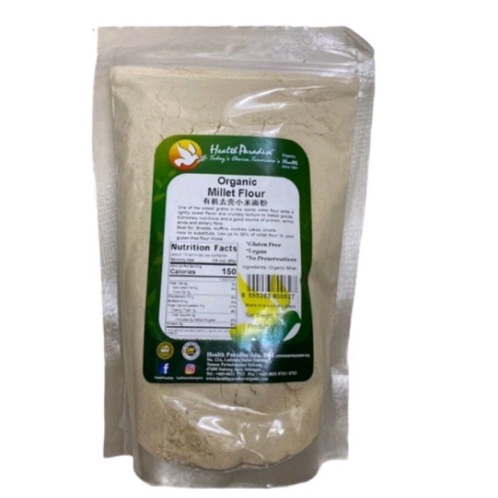 

Health Paradise Organic Millet Flour 500gr
