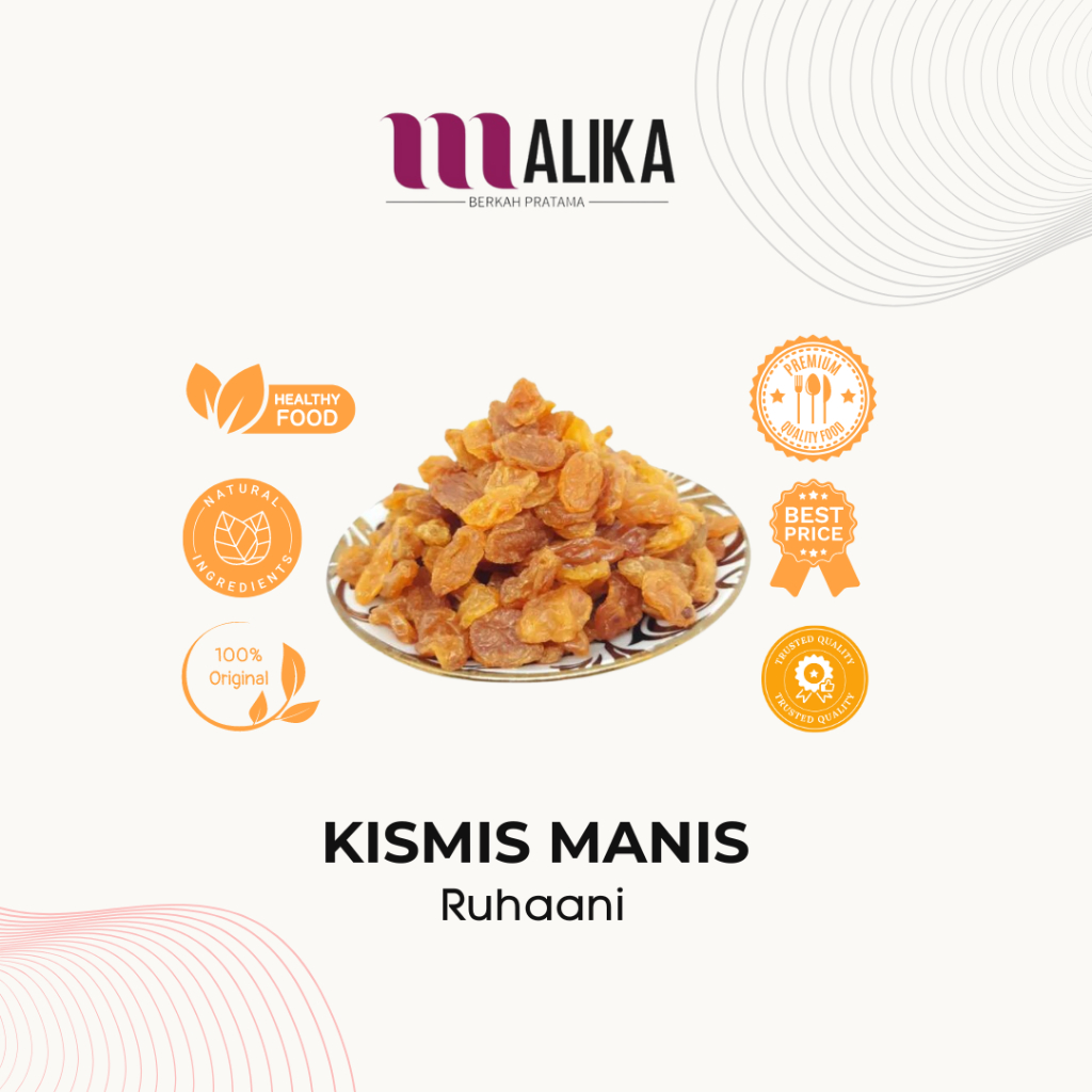 

Kismis Manis Arab Premium Ruhani Jumbo Besar 500 gr dan 1 Kg Kismis Mutiara Oleh Oleh haji dan Umroh Cemilan Sehat