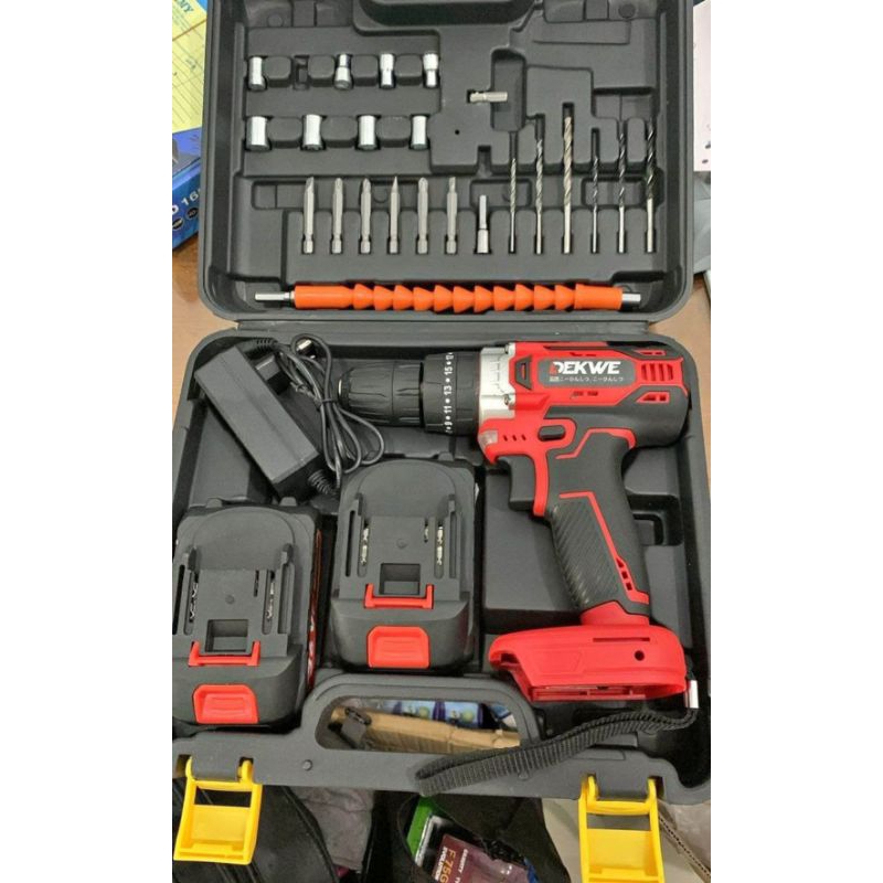 BOR CAS BETON 36 VOLT SET KOPER