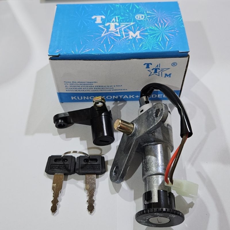 Kunci Kontak Set Key Set Mio Lama Mio Smile Sporty Karbu 5TL