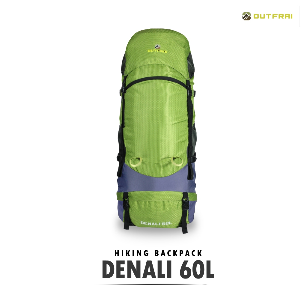 Carrier 60L Tas Gunung Tas Carrier 60L Outdoor Tas Keril Outfrai Include Coverbag Seri Denali