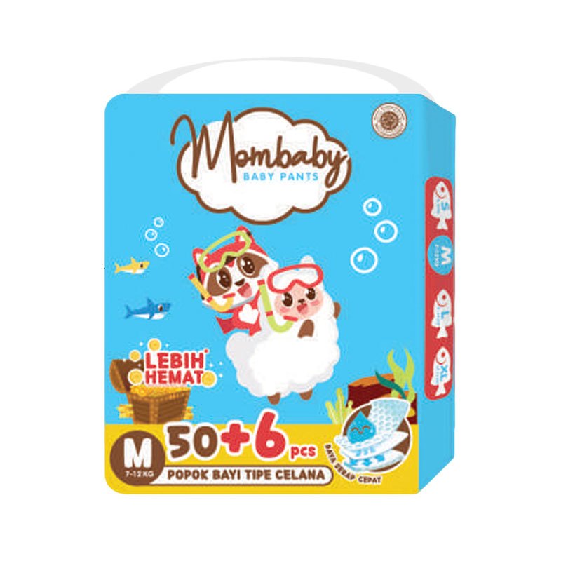 MOMBABY PANTS M50+6