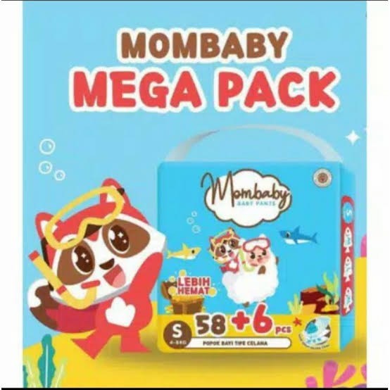 Diapers Mombaby S58+6