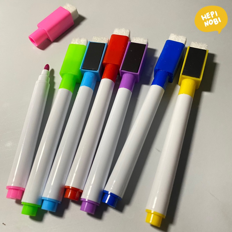 

Spidol wipe and clean magnet warna mainan montessori anak