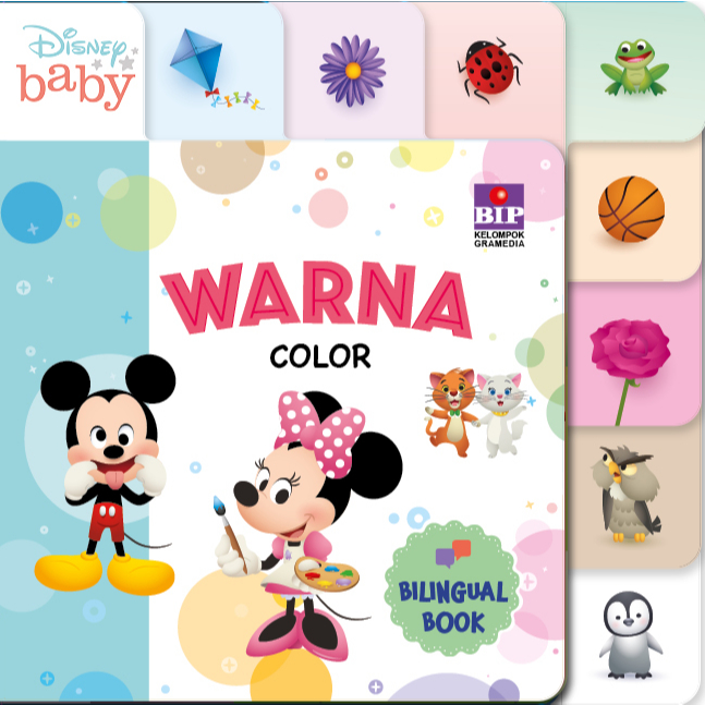 Disney Baby Warna (Bilingual Book)