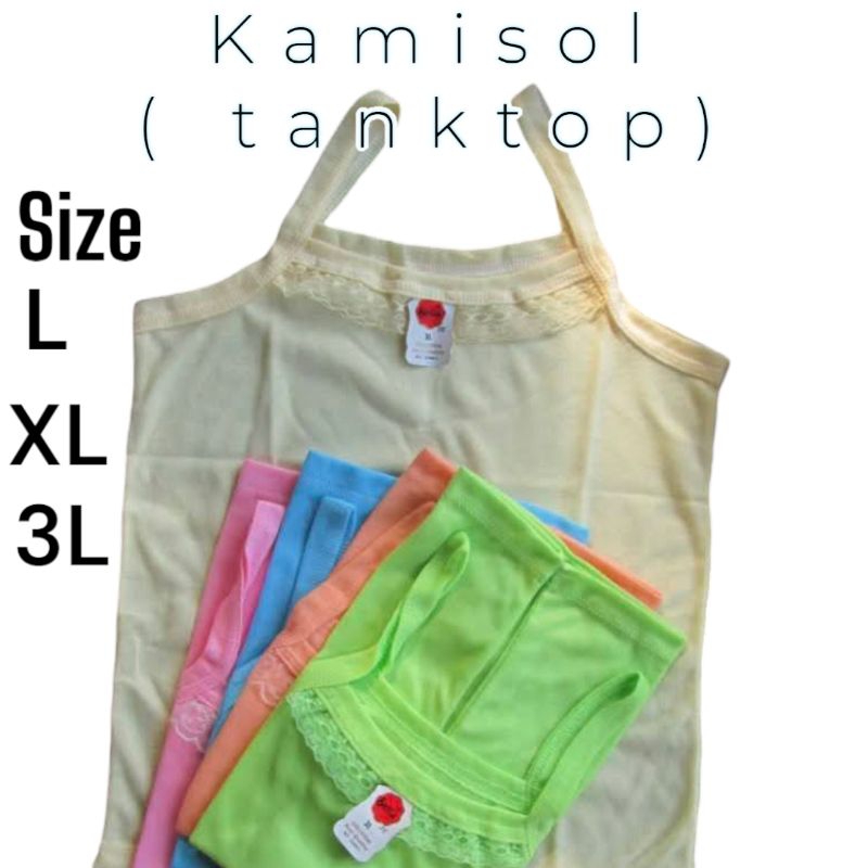 [ECER] KAMISOL TANKTOP REMAJA DEWASA