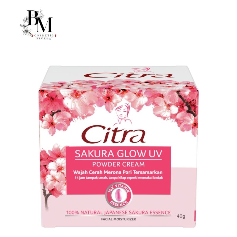 Citra Sakura Glow UV Powder Cream 40gr - Citra Powder Cream