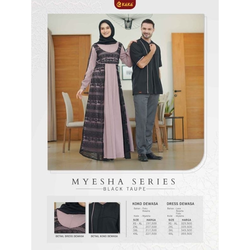 KEKE MYESHA SERIES GAMIS DEWASA