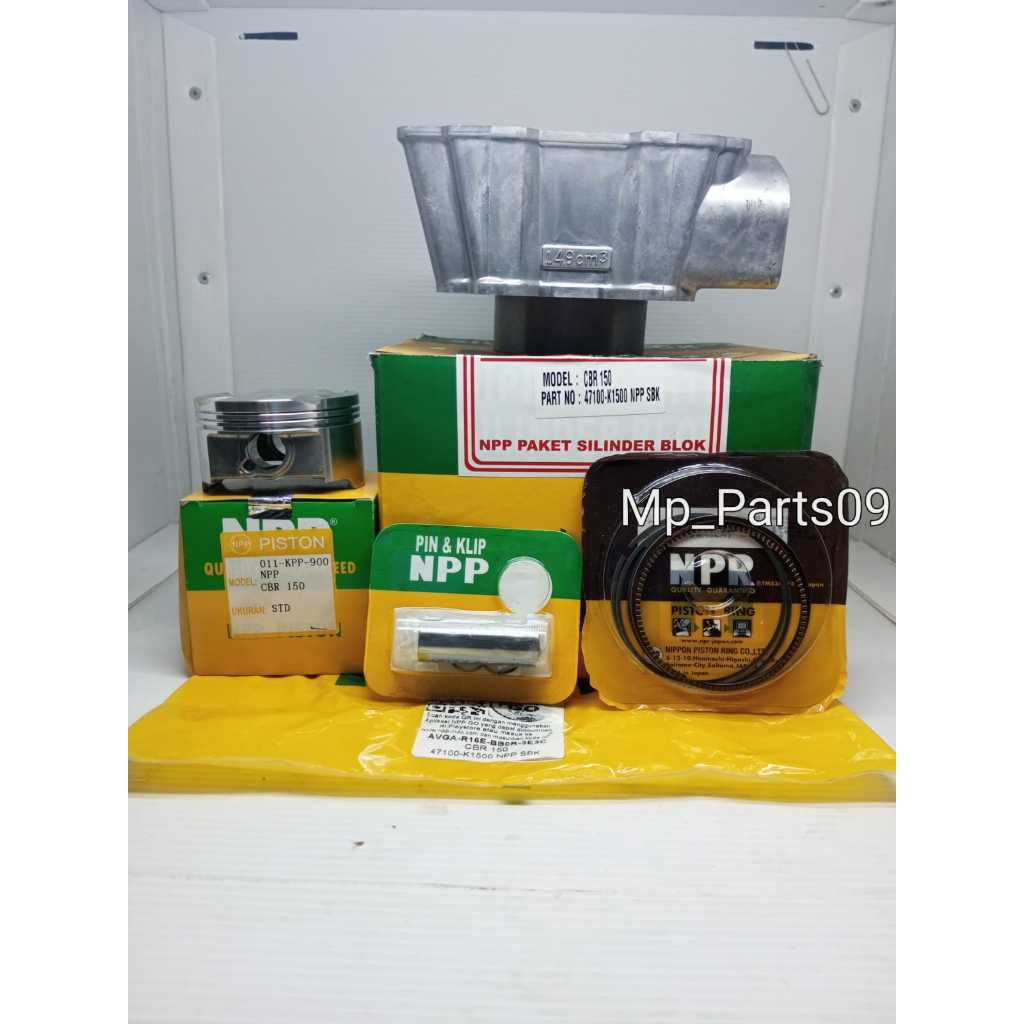 Blok Seher Set Plus Piston Kit CBR 150 OLD NPP