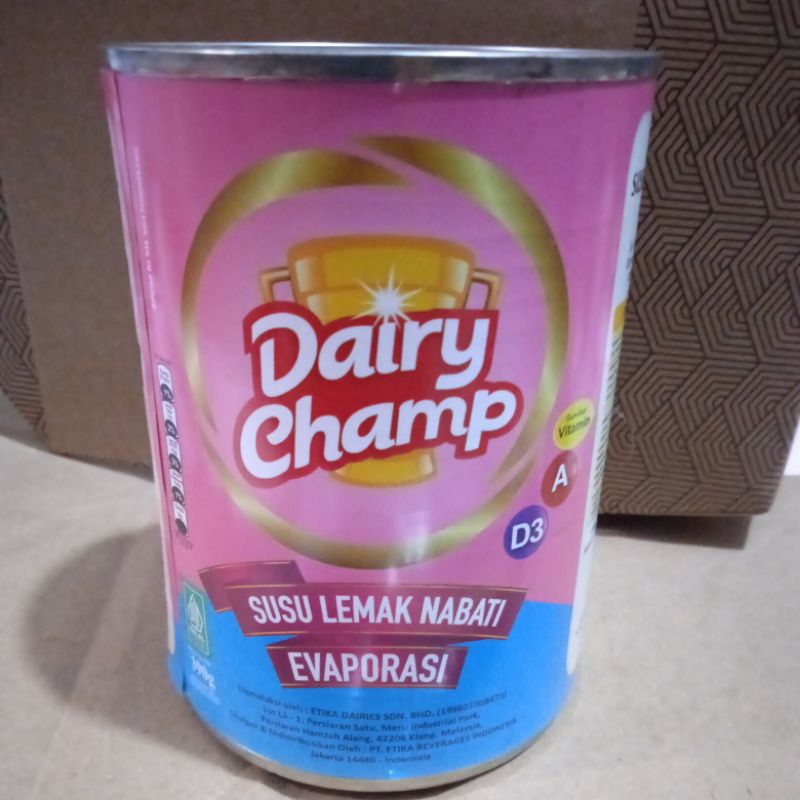 

susu evaporasi dairy champ