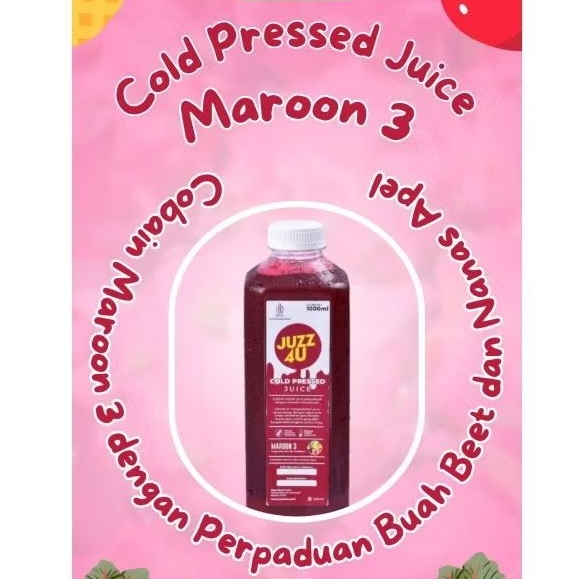 

Cold Pressed Juice Maroon 3