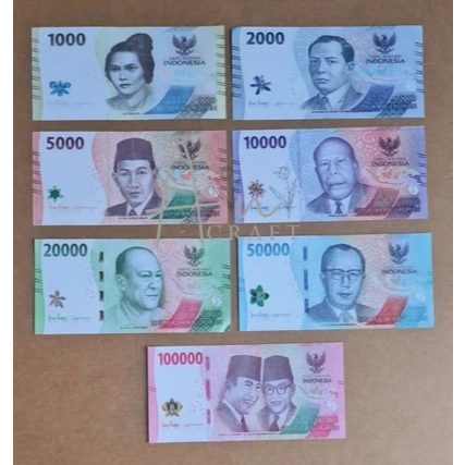 1000 Lembar Uang mainan terbaru uang replika rupiah uang mainan anak hiasan mahar dan buket