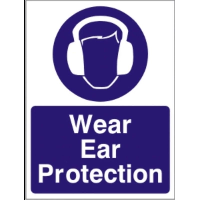 

STICKER WEAR EAR PROTECTION UKURAN 15X20CM