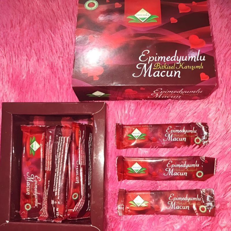 

Madu Turki Madu Cinta Macun Epimedyumlu Per Sachet 12g Promil Stamina Pria