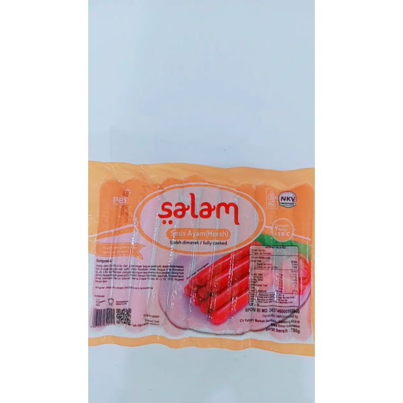

Salam sosis merah 750gr