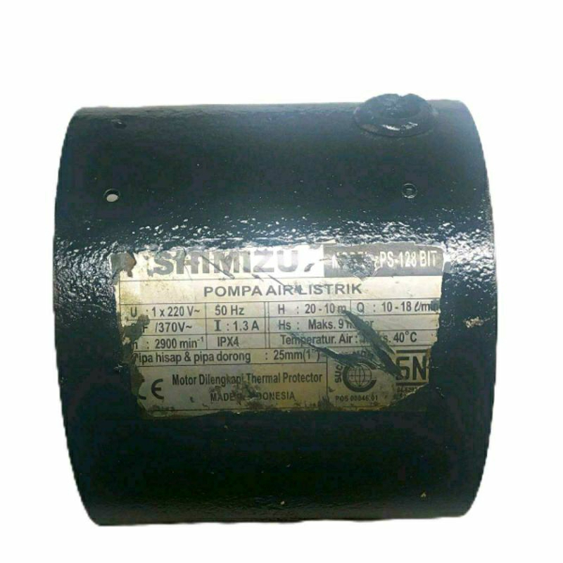 body pompa air shimizu untuk type 125,128,130,135 bit