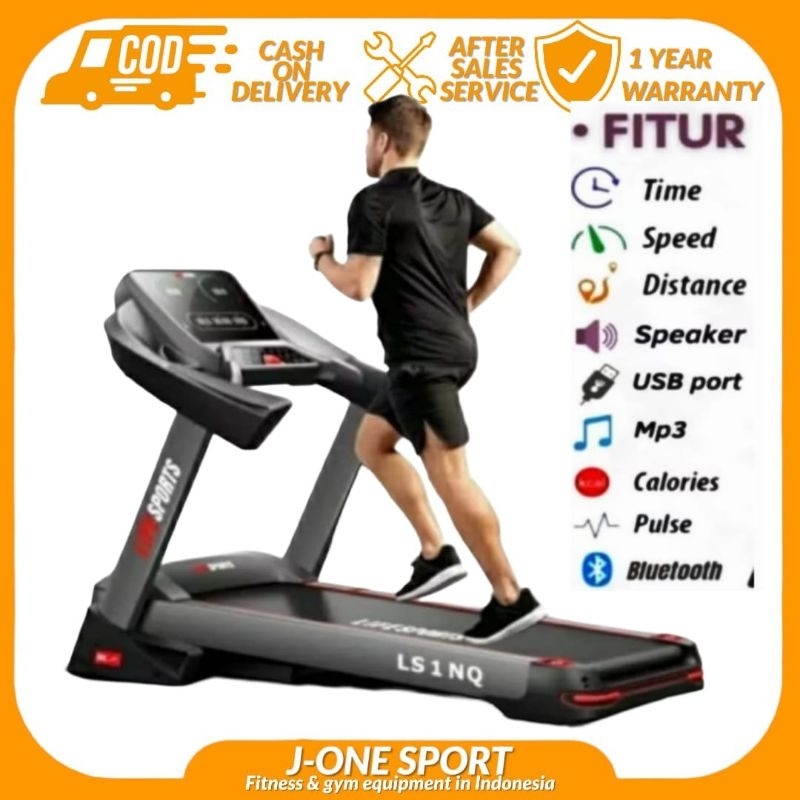 Alat Fitnes Lari Komersial Treadmil Ls-1NQ(Original) Mesin lari 4 Hp treadmill Treadmill