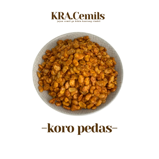 

KACANG KORO PEDAS / KACANG MERSI PEDAS 300gr