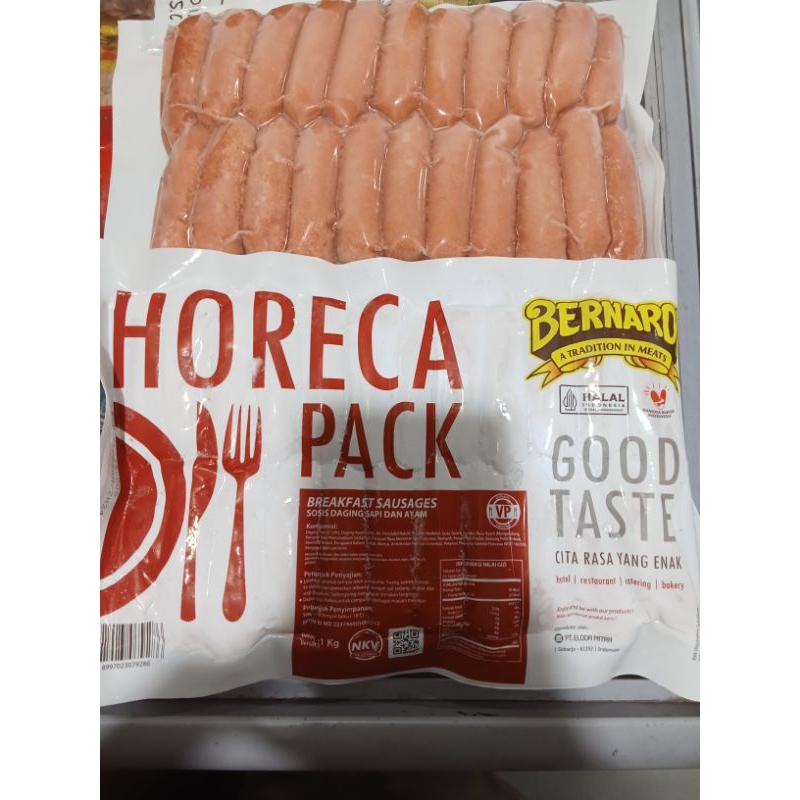 

Bernardi Sosis Sapi Breakfast Horeca 1kg