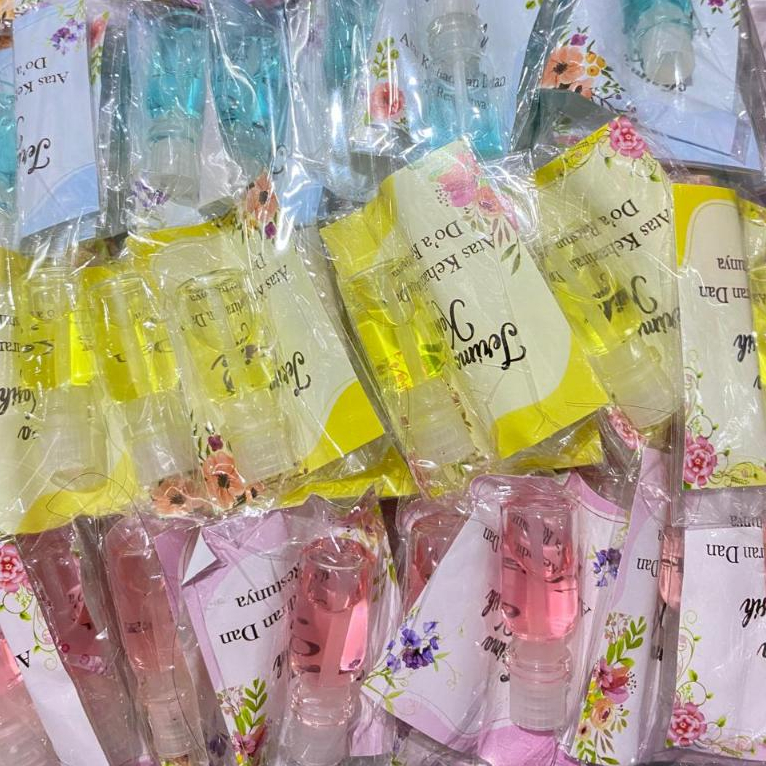souvenir pernikahan parfum / minyak wangi ( isi 100 pcs )