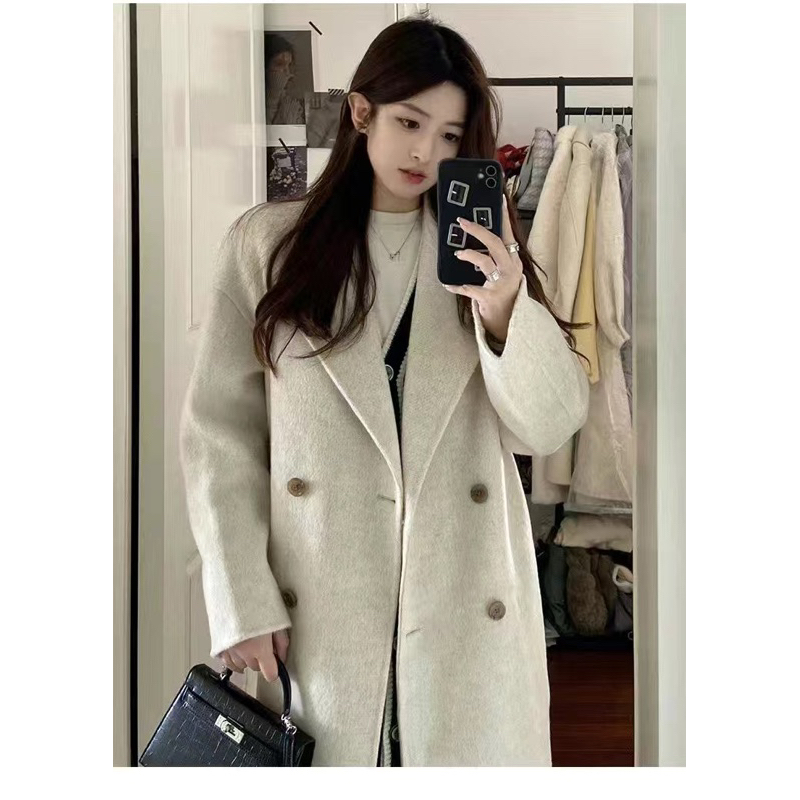 LONG COAT PANJANG WOOL KOREA MUSIM DINGIN WINTER AUTUMN