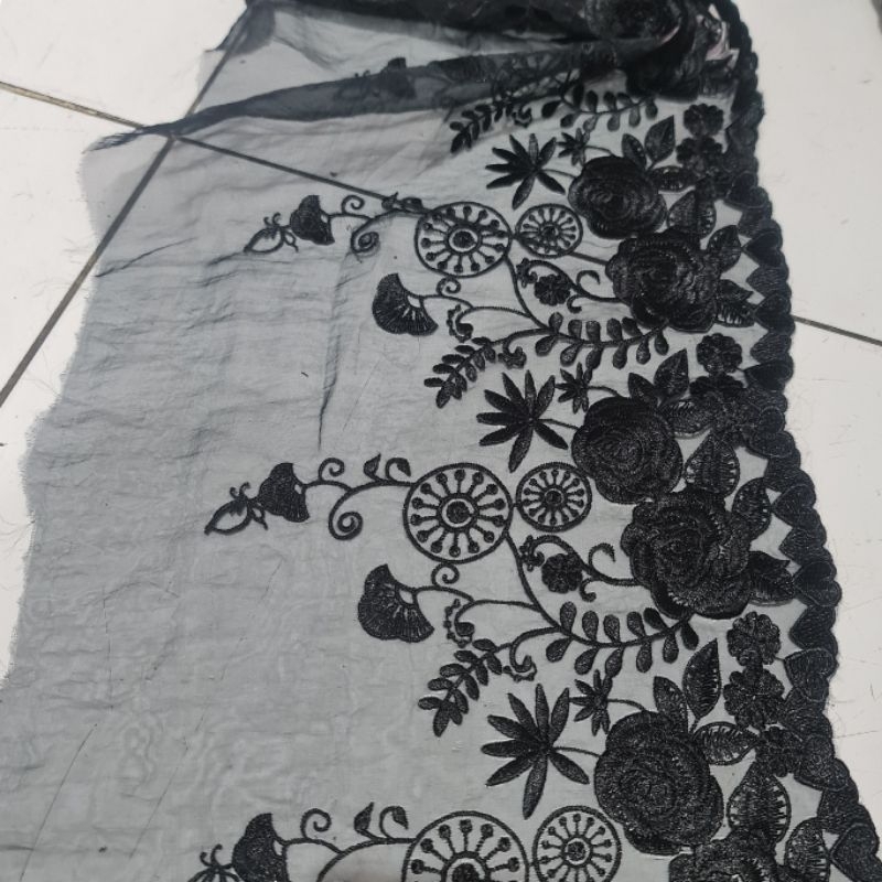 renda tile,renda organdi,renda air,renda tile lebar meteran