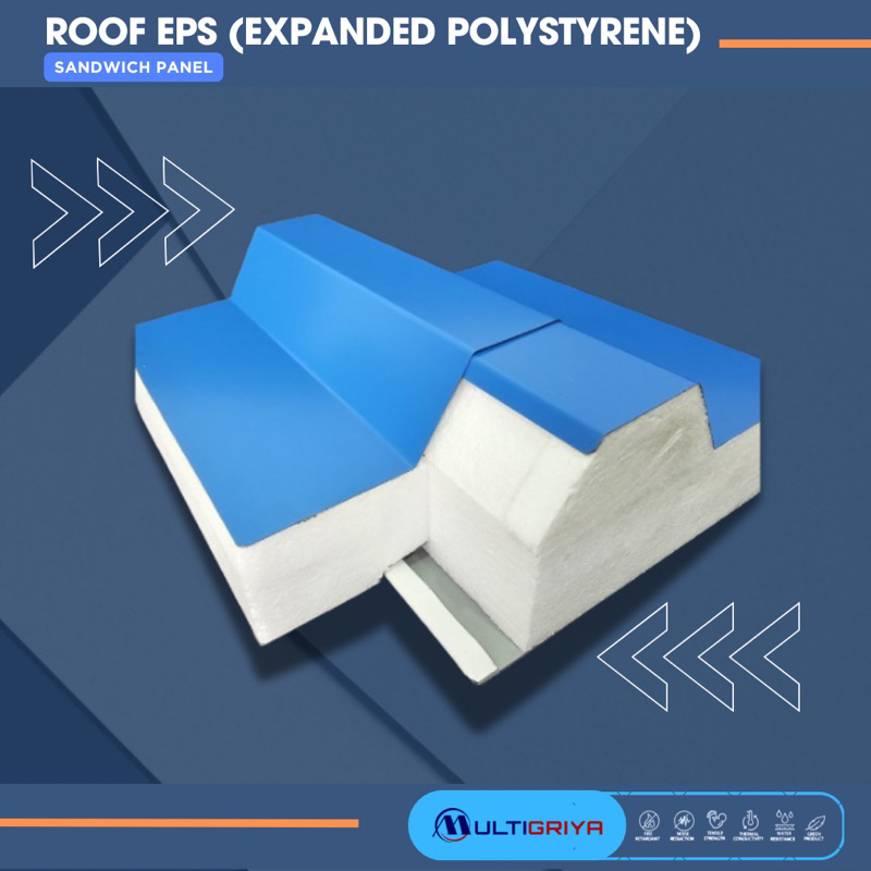 Sandwich Panel EPS (Expanded Polystyrene) Roof