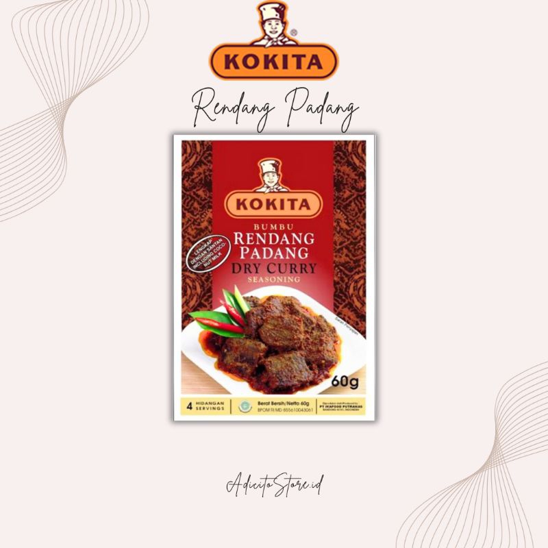 

Kokita Rendang Padang 60g 1pcs/5pcs