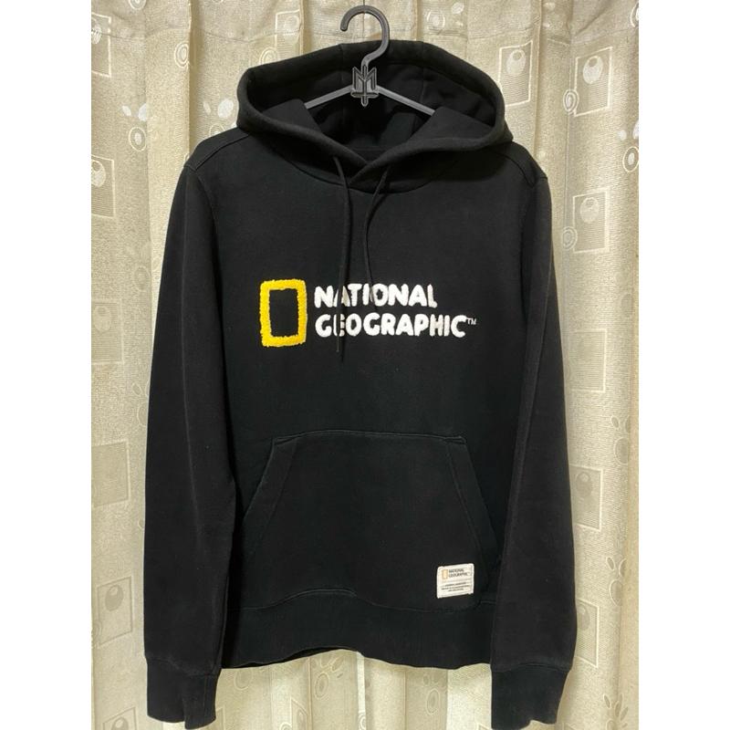 hoodie national geographic hitam