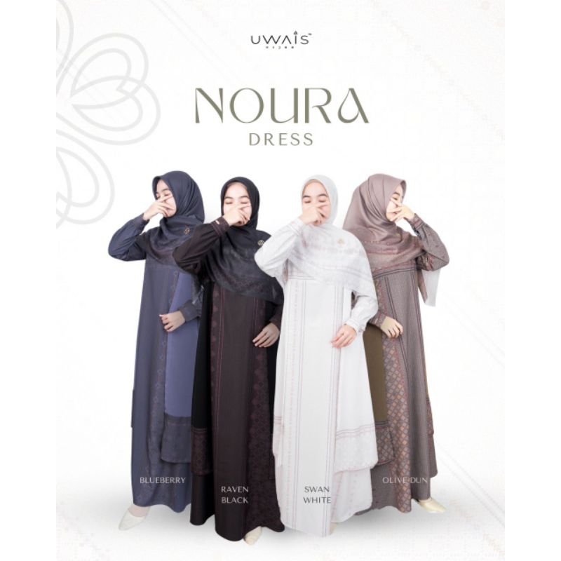 UWAIS HIJAB Noura Dress // La Tansa Series // Sarimbit 2025