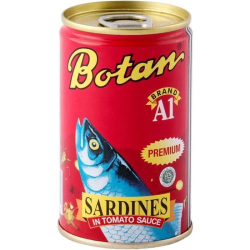 

Botan sarden saus tomat 155 gram