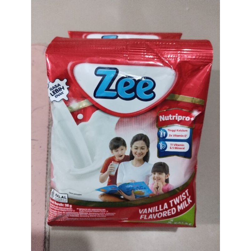 

Susu Zee 1 renceng isi 10 sachet @38g