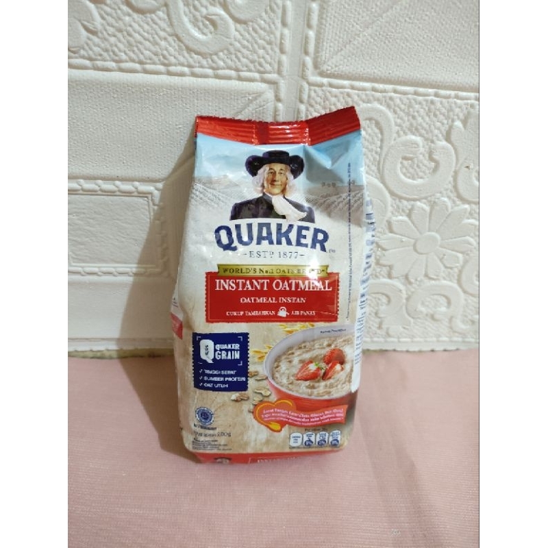 

QUAKER OATMEAL INSTAN 200 GRAM