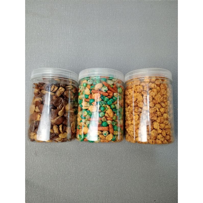 

Paket 3 Toples Snack Aneka Cemilan Kacang