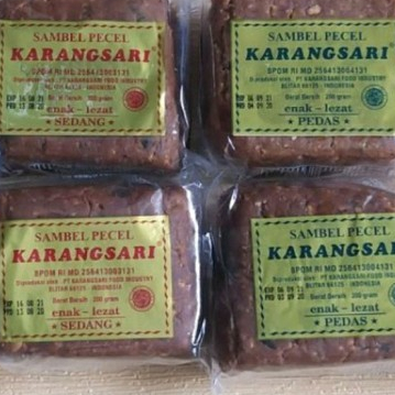 

VARIAN TERMURAH SAMBEL PECEL KARANGSARI 200 GRAM
