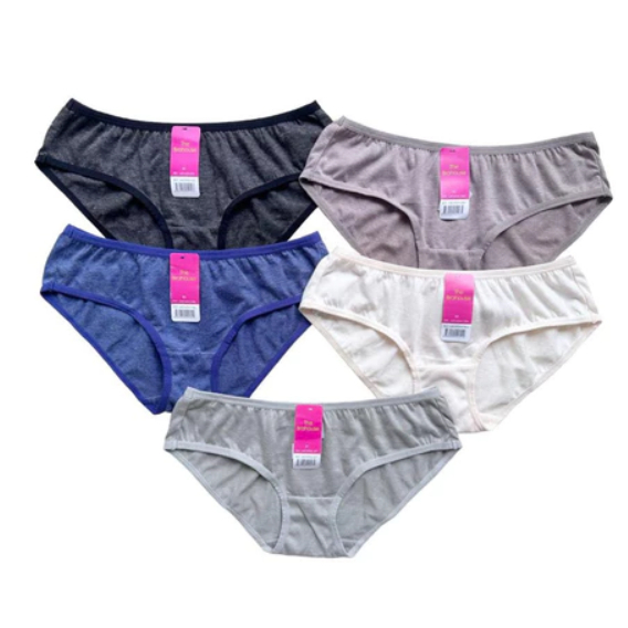 Celana Dalam Katun The Brahouse B02-640 Cotton Panty Size L - Bahan Kaos Katun Spandex Halus, Adem, 